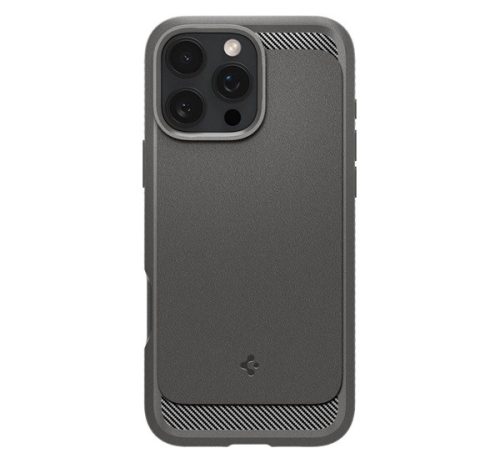 Spigen Rugged Armor MagFit Apple iPhone 16 Pro tok, szürke