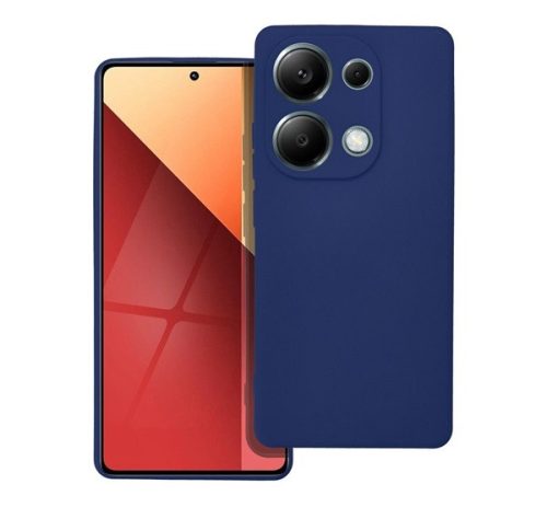 Forcell Soft Xiaomi Redmi Note 13 Pro 4G szilikon tok, sötétkék