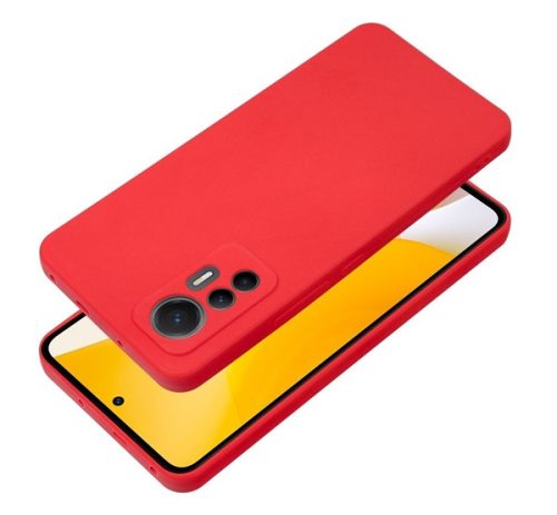 Forcell Soft Xiaomi Redmi 14C szilikon tok, piros