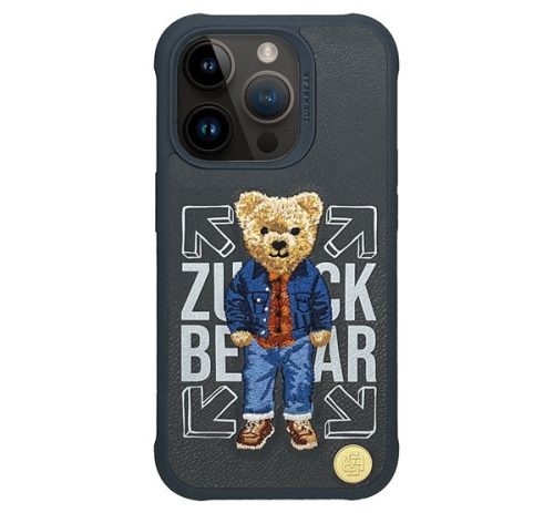 Zuck Bear San Francisco Fortune iPhone 15 Pro hátlap tok, social vibe