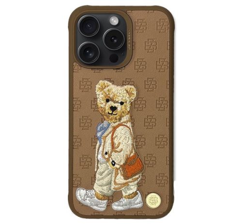 Zuck Bear Paris Gentleman iPhone 15 Pro hátlap tok, válltáska