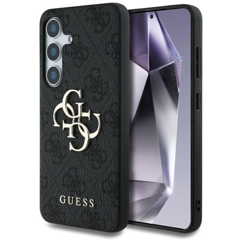 Guess Big 4G Logo Classic Logo Samsung Galaxy S25+ kemény hátlap tok, fekete