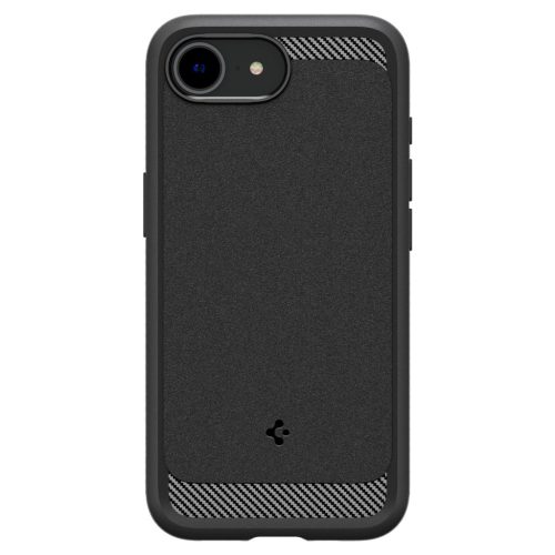 Spigen Rugged Armor MagFit Apple iPhone 16e MagSafe tok, matt fekete