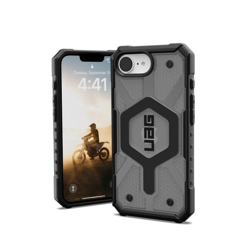 UAG Pathfinder MagSafe Apple iPhone 16e hátlap tok, hamuszürke