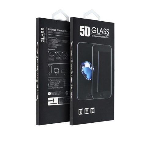 Samsung Galaxy A56 5D Full Glue tempered glass kijelzővédő üvegfólia, fekete