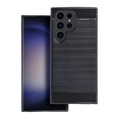 Forcell Carbon hátlap tok Samsung Galaxy A36, fekete