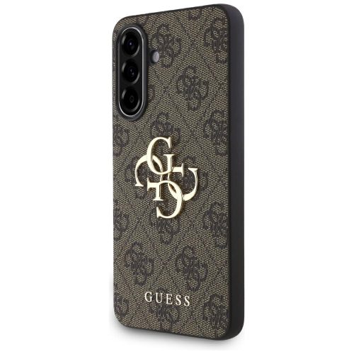 Guess Big 4G Logo Classic Logo Samsung Galaxy A36 kemény hátlap tok, barna