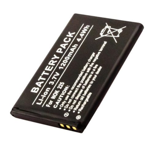 Nokia BL-4UL (225) kompatibilis akkumulátor 1200mAh, OEM jellegű