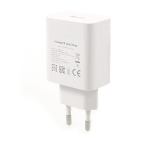 Huawei HW-050450E00 hálozati gyorstöltő adapter USB, 5V/4,5A, ECO csomagolásban, fehér