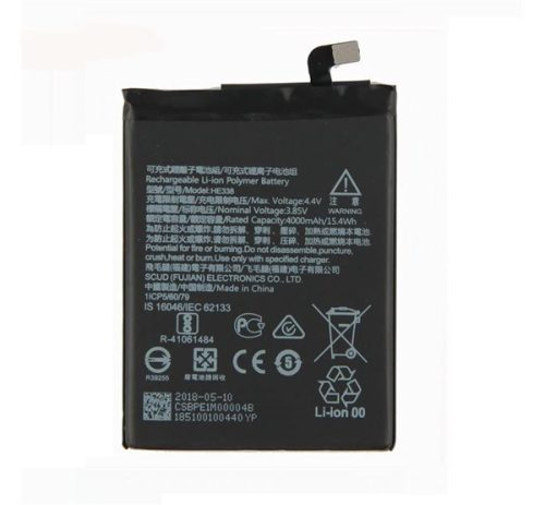 Nokia HE338  (Nokia 2 (TA-1029)) kompatibilis akkumulátor 4000mAh, OEM jellegű