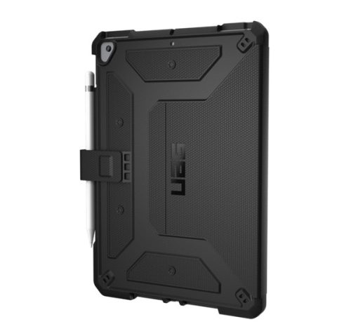 UAG Metropolis Apple iPad 10.2" flip hátlap tok, fekete