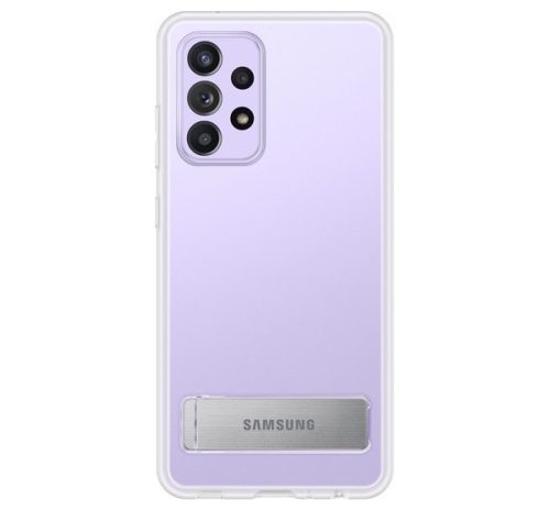 Samsung Galaxy A52/A52s Standing Cover, gyári tok, átlátszó, EF-JA525CTE