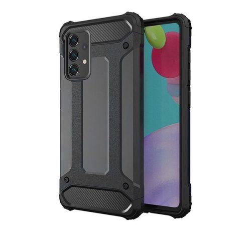 Forcell Armor hátlavédő tok, Samsung Galaxy A52/A52s, fekete