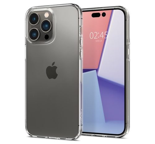 Spigen Crystal Flex Apple iPhone 14 Pro Max Crystal Clear tok, átlátszó