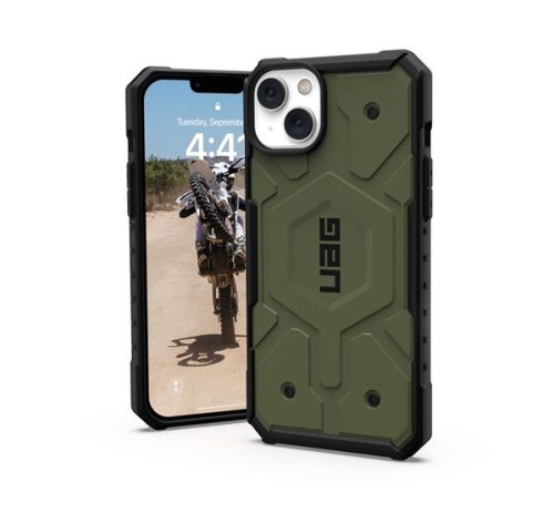 UAG Pathfinder Magsafe Apple iPhone 14 Plus hátlap tok, Olive