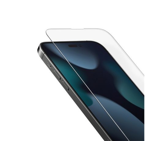 Uniq Optix Clear Apple iPhone 14 Pro tempered glass kijelzővédő üvegfólia