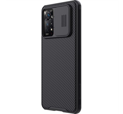 Nillkin CamShield Pro Xiaomi Redmi Note 11 Pro/11 Pro 5G műanyag hátlap tok, fekete