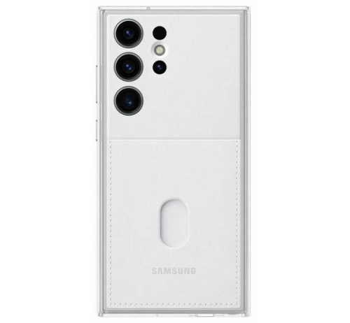 Samsung Galaxy S23 Ultra Frame, gyári tok, fehér, EF-MS918CW