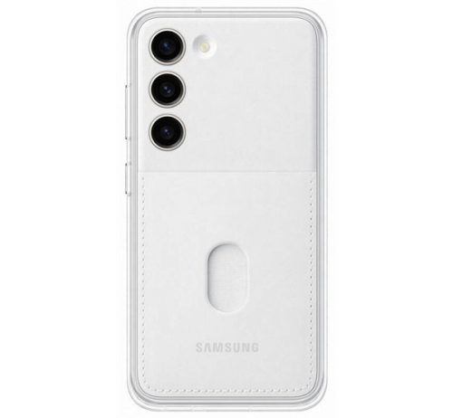 Samsung Galaxy S23 Frame, gyári tok, fehér, EF-MS911CW