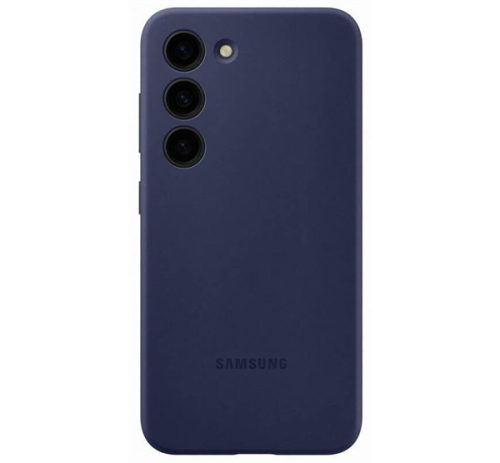 Samsung Galaxy S23 Silicone Case, gyári szilikon tok, kék, EF-PS911TN