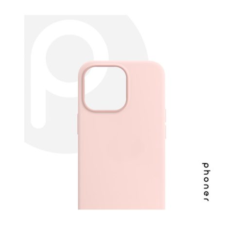 Phoner Apple iPhone 12 mini szilikon tok, rózsaszín