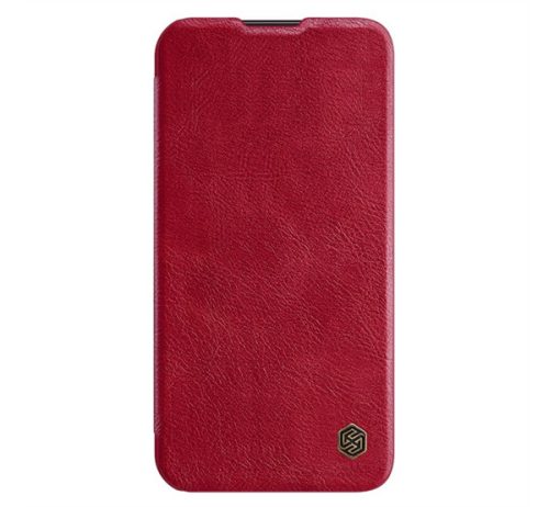 Nillkin Qin Pro Samsung Galaxy A54 5G bőr flip tok, piros