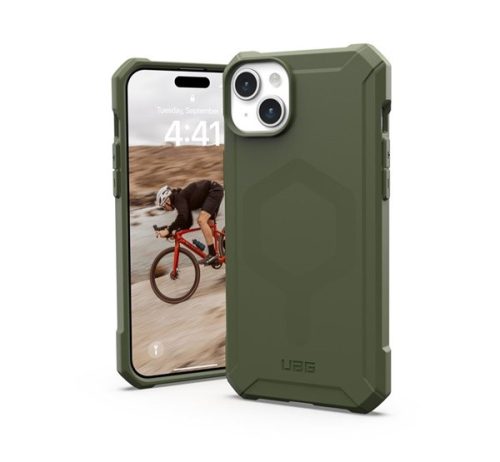 UAG Essential Armor MagSafe Apple iPhone 15 Plus hátlap tok, olive drab