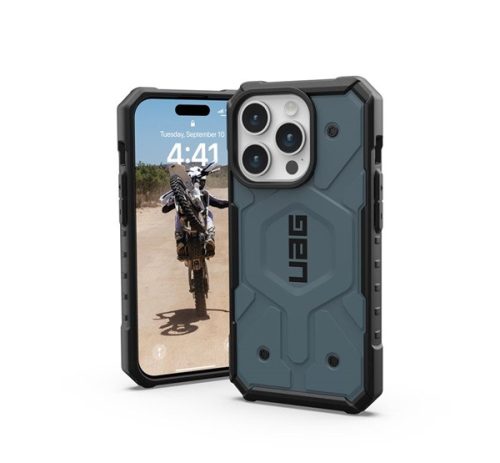 UAG Pathfinder MagSafe Apple iPhone 15 Pro hátlap tok, cloud blue