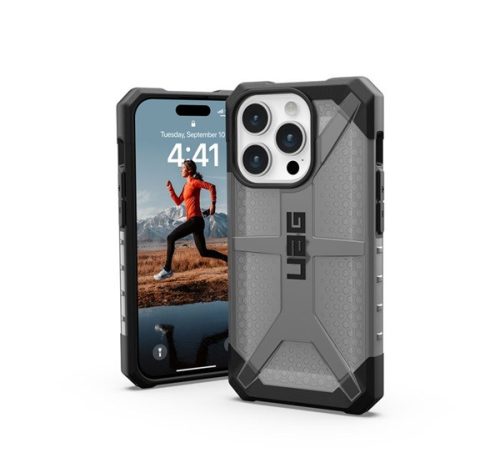 UAG Plasma Apple iPhone 15 Pro hátlap tok, ash