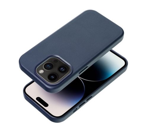 Magsafe műbőr tok Apple iPhone 15 Plus , indigo kék