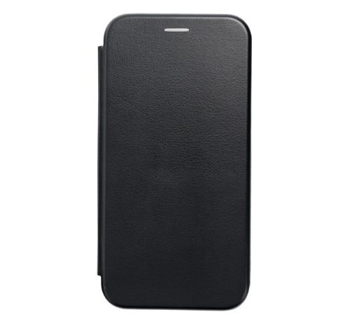 Forcell Elegance oldalra nyíló hátlap tok Samsung S24, fekete
