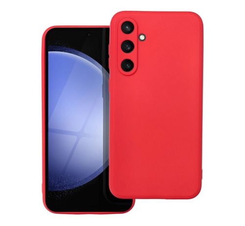 Forcell Soft szilikon tok Samsung Galaxy S23 FE, piros