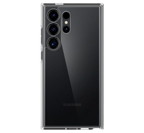 Spigen Ultra Hybrid Samsung Galaxy S24 Ultra tok, Crystal Clear, átlátszó
