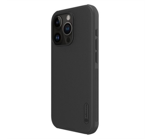 Nillkin Super Frosted Shield Pro Mágneses Apple iPhone 15 Pro műanyag tok, fekete