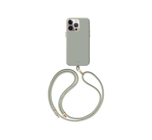 Uniq Coehl Creme Apple iPhone 15 Pro Magsafe kombatibilis tok, sage / sötétzöld