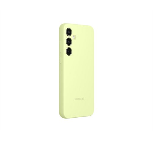 Samsung Galaxy A55 5G Silicone Cover, gyári szilikon tok, lime, EF-PA556TME