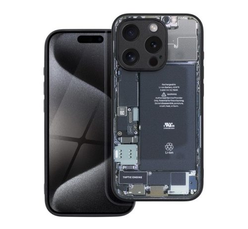 Tech iPhone 14 szilikon hátlap tok, szürke