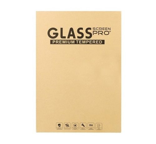 Apple iPad Pro 11 (2024), Kijelzővédő fólia, ütésálló fólia, Tempered Glass (edzett üveg), Clear