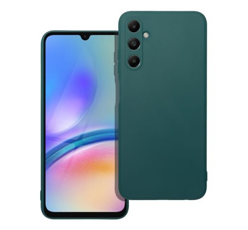 Matt Samsung Galaxy A05S szilikon tok, zöld