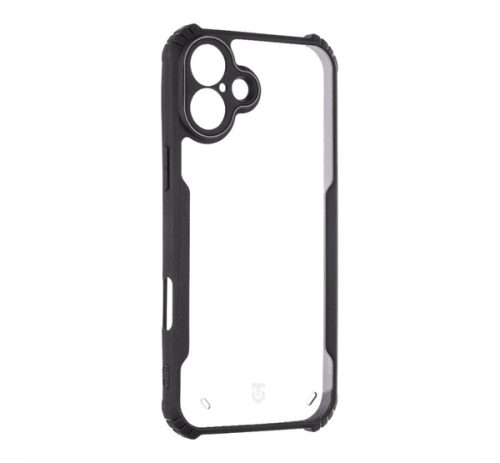 Tactical Quantum Stealth Apple iPhone 16 Plus tok, átlátszó/fekete