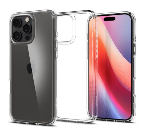 Spigen Ultra Hybrid Apple iPhone 16 Pro tok, átlátszó ACS08121