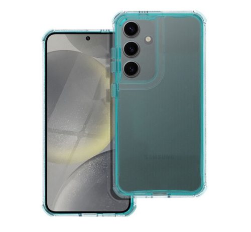 Matrix Samsung Galaxy A55 5G hátlap tok kameravédő peremmel, zöld/menta